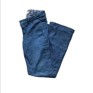 Paige Premium Jeans Melbourne Wide Leg Bootcut  Sz 26 Y2K/90's Style